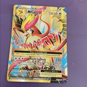 Mega Pidesot Full art Pokémon card